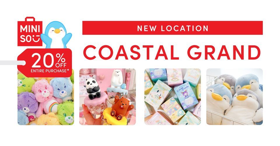 Miniso Coastal Grand Mall Grand Opening