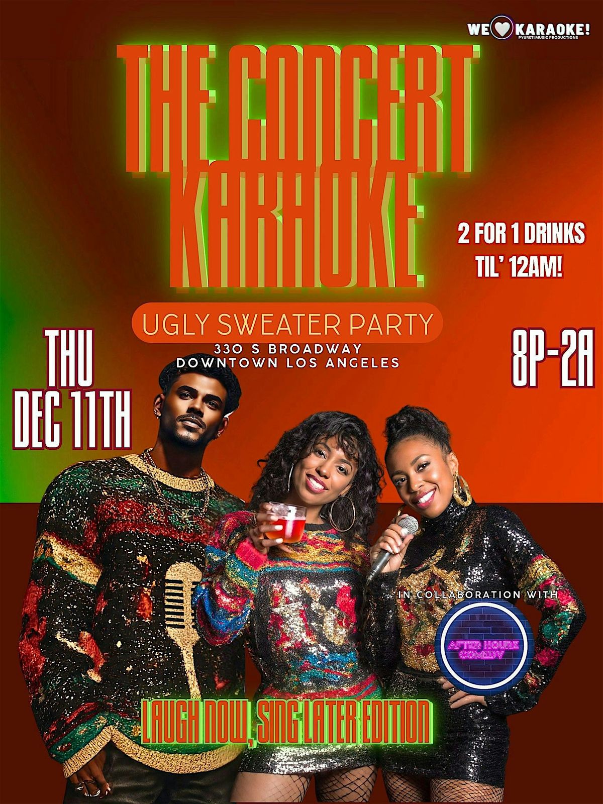 The Concert Karaoke: Ugly Sweater Party