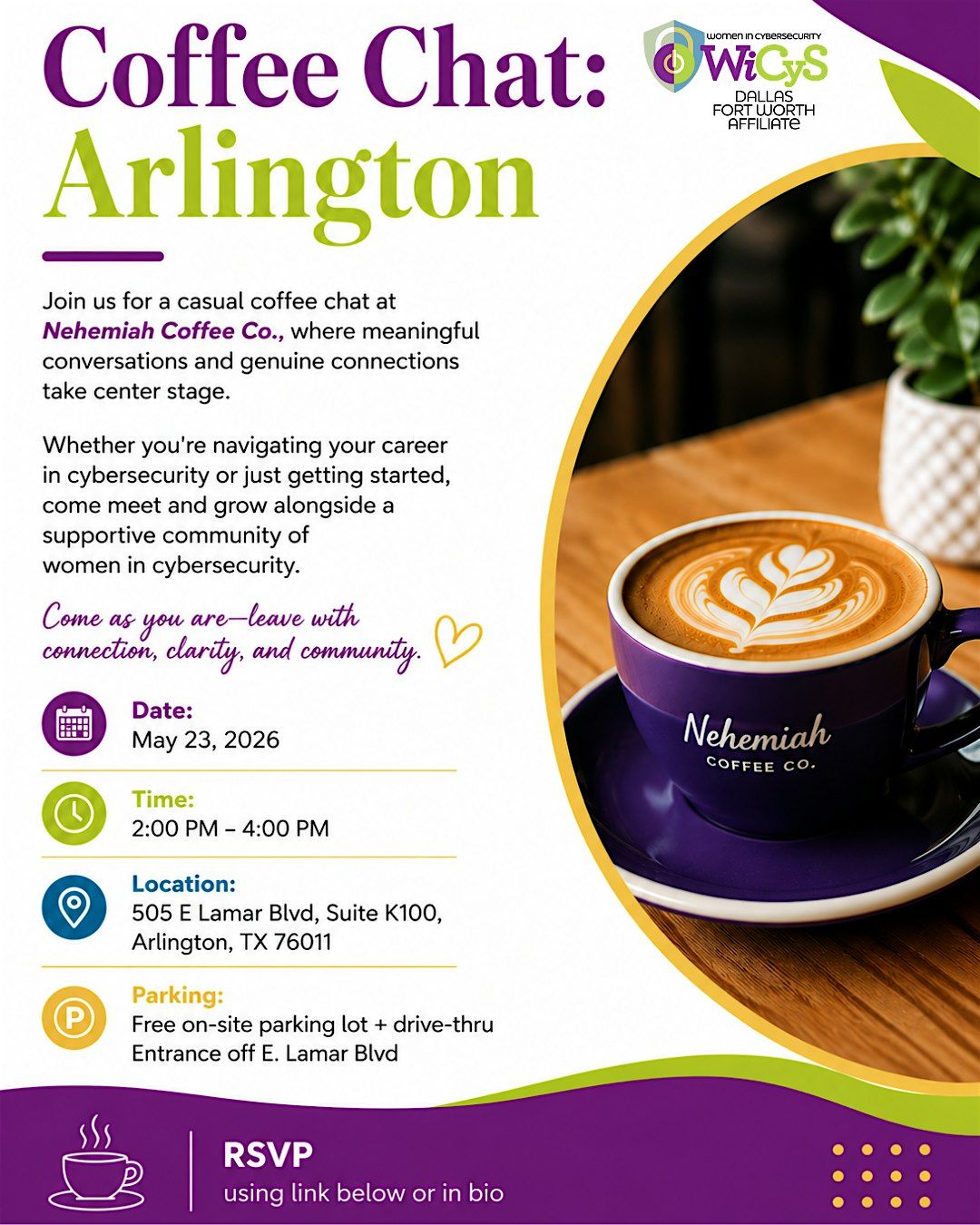Coffee Chat Meetup - Arlington