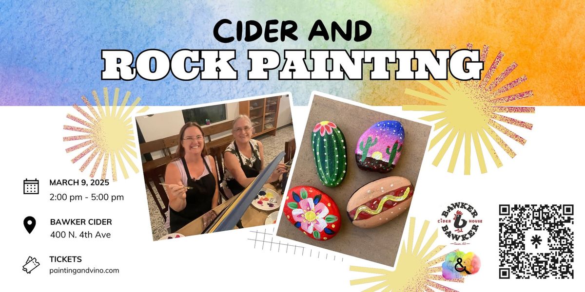 Rock Painting and Cider at Bawker Cider