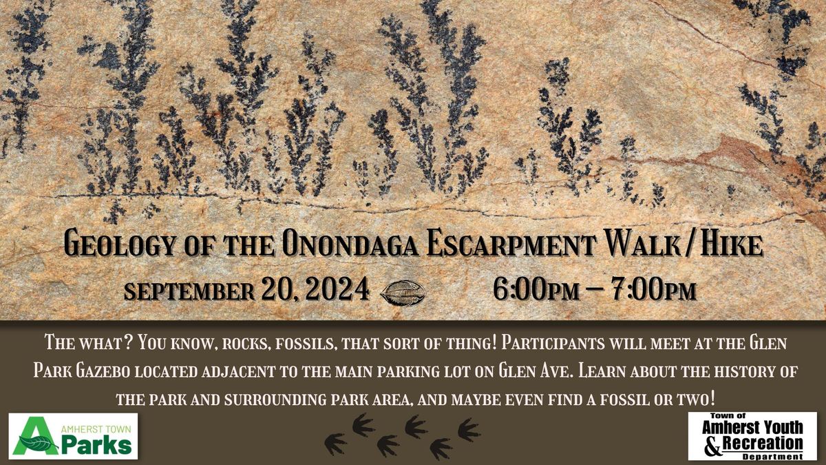 Geology of the Onondaga Escarpment Walk\/Hike