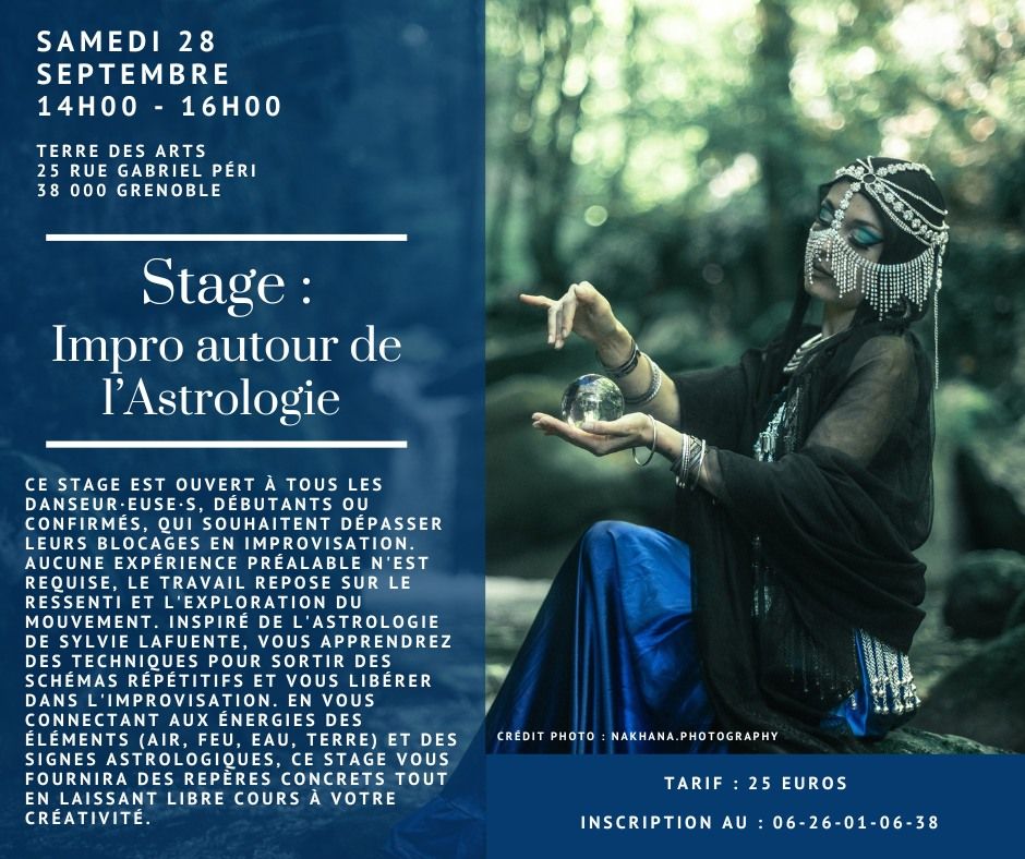 STAGE : Impro autour de l'astrologie ( Tous niveaux ) 