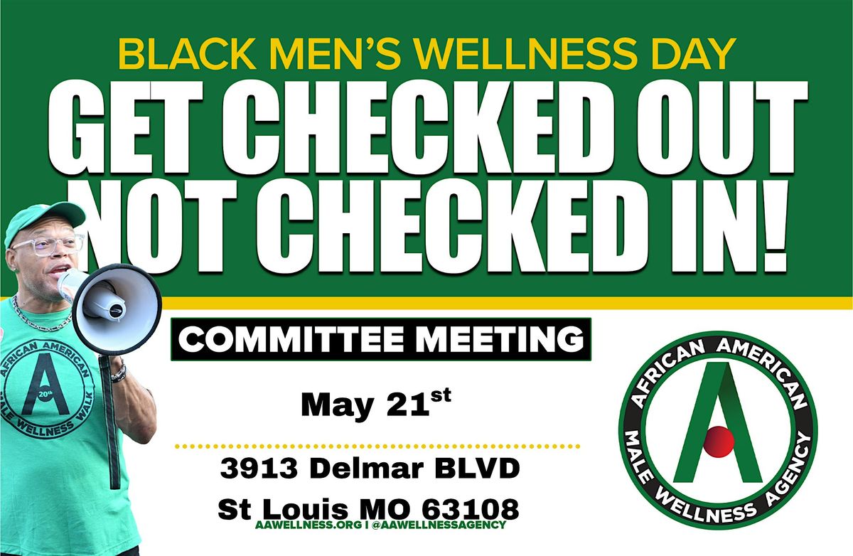 St Louis Men\u2019s Wellness Day Committee Meeting