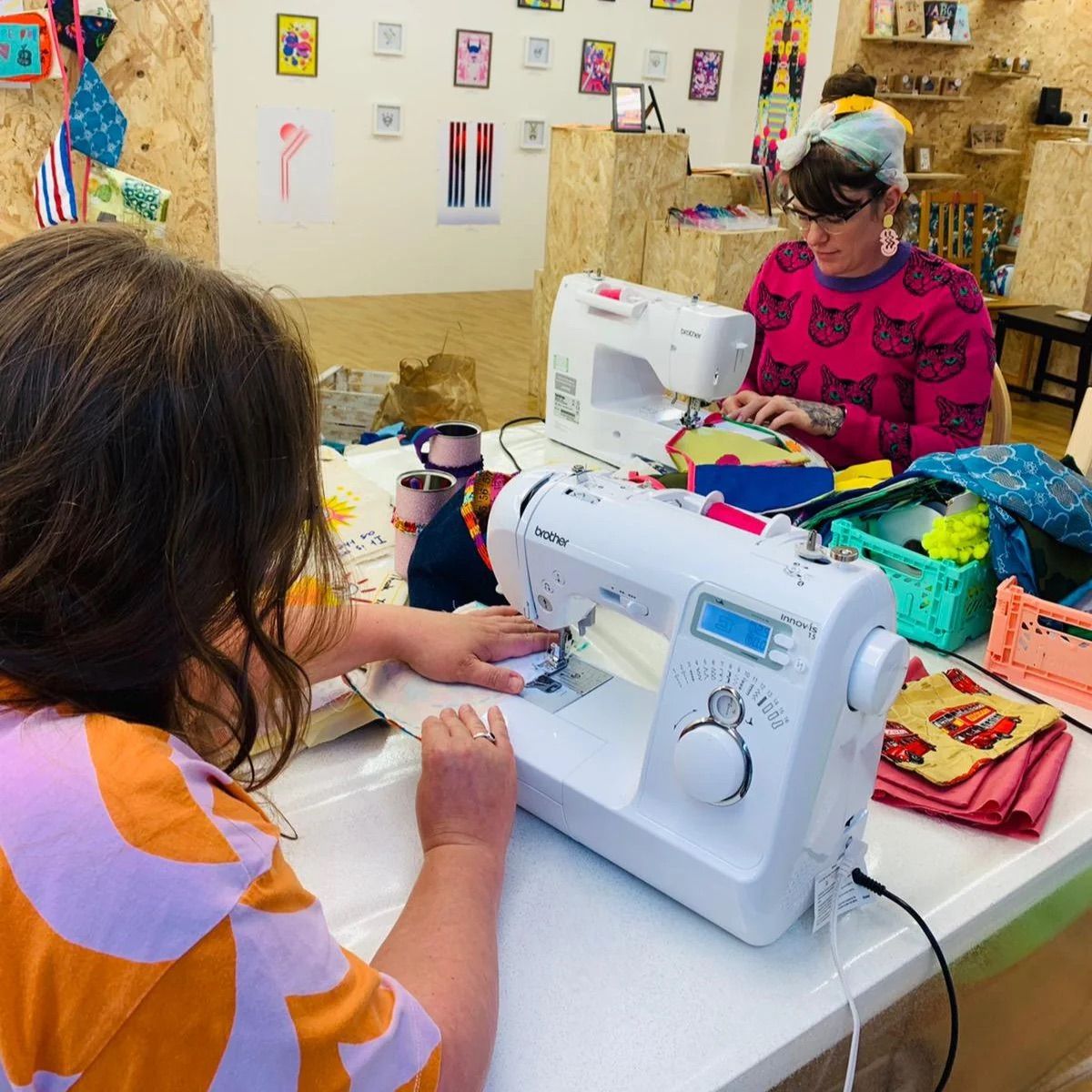 Sewing Machine Skills for Beginners Adults Workshop - Sat 4th Jan 1.30 - 3pm 