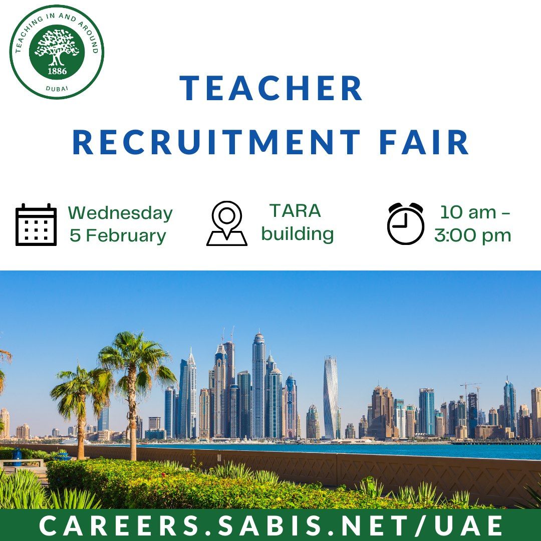 TEACHING IN AND AROUND DUBAI \u2013 MIC Teacher Recruitment Fair