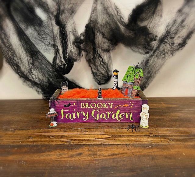 KIDS DIY HALLOWEEN FAIRY BOX WORKSHOP