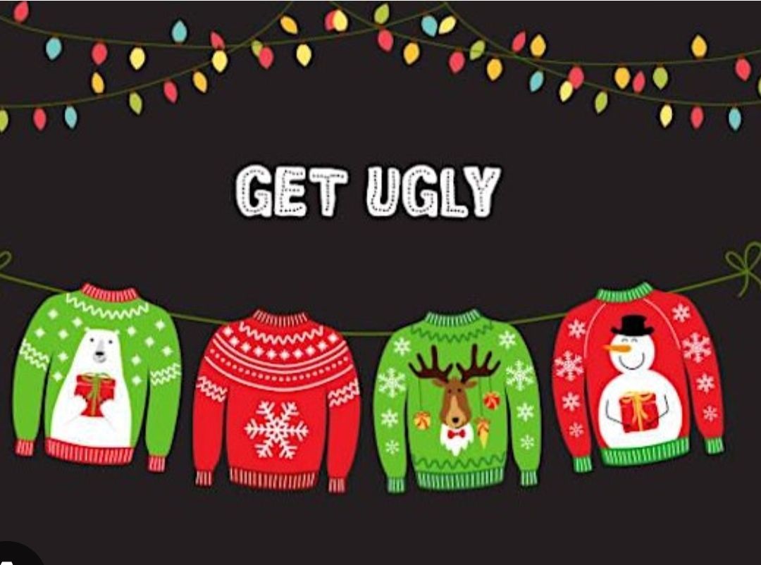 Unofficial Ugly Sweater Party!! 