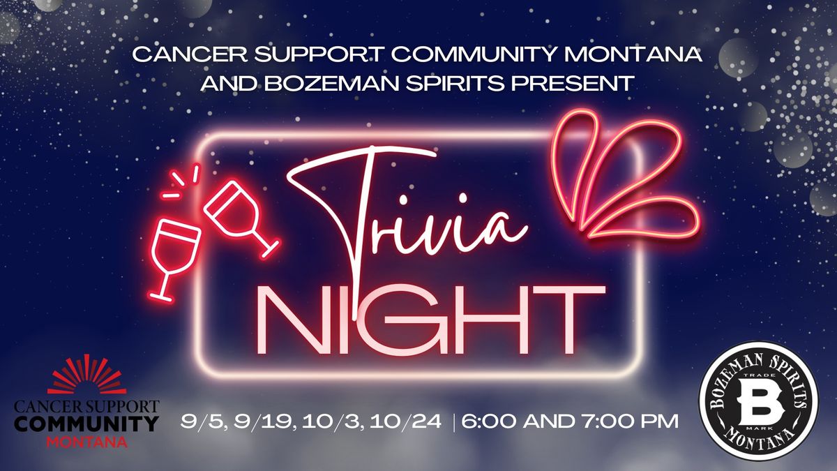 Trivia with Bozeman Spirits