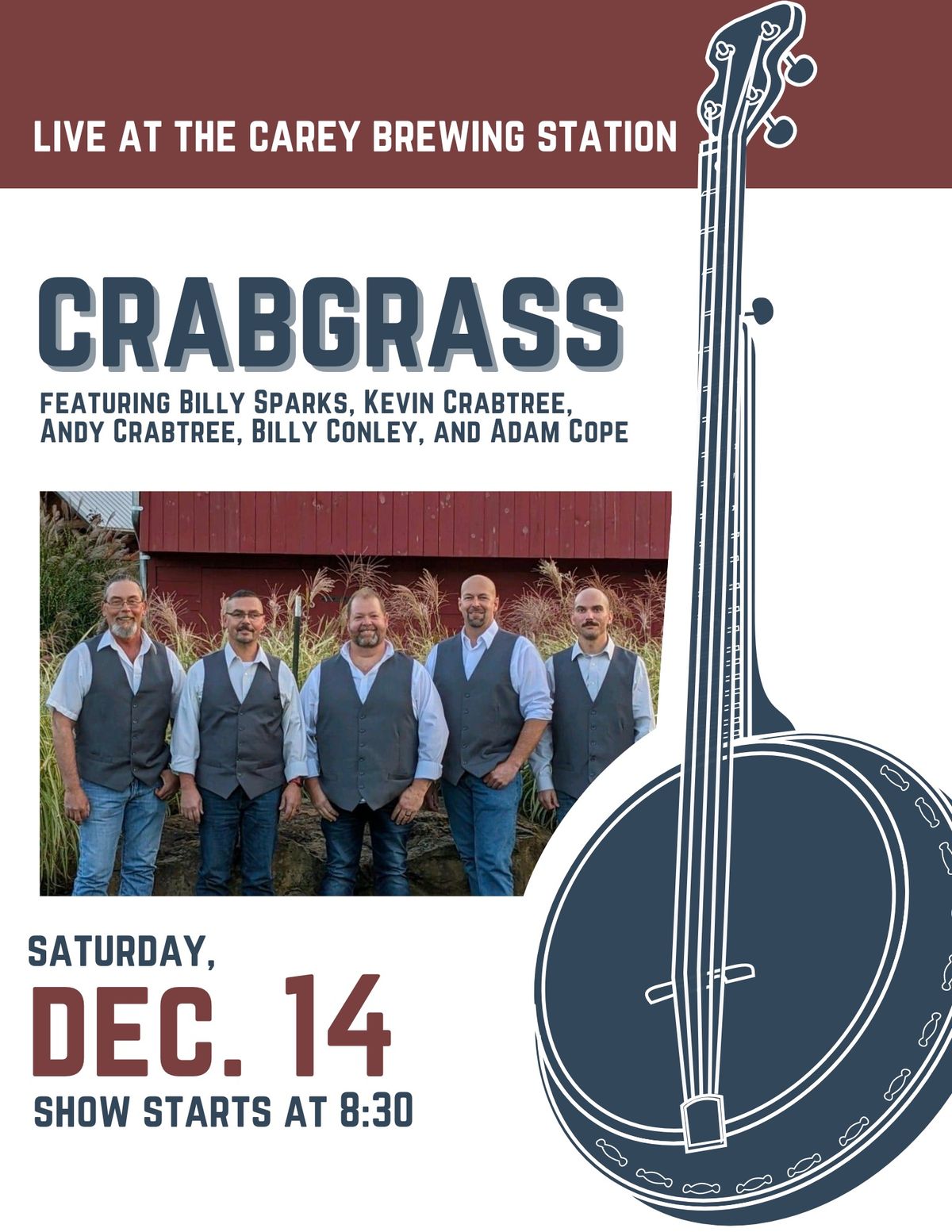 Crabgrass makes their Annual Return to the Taproom