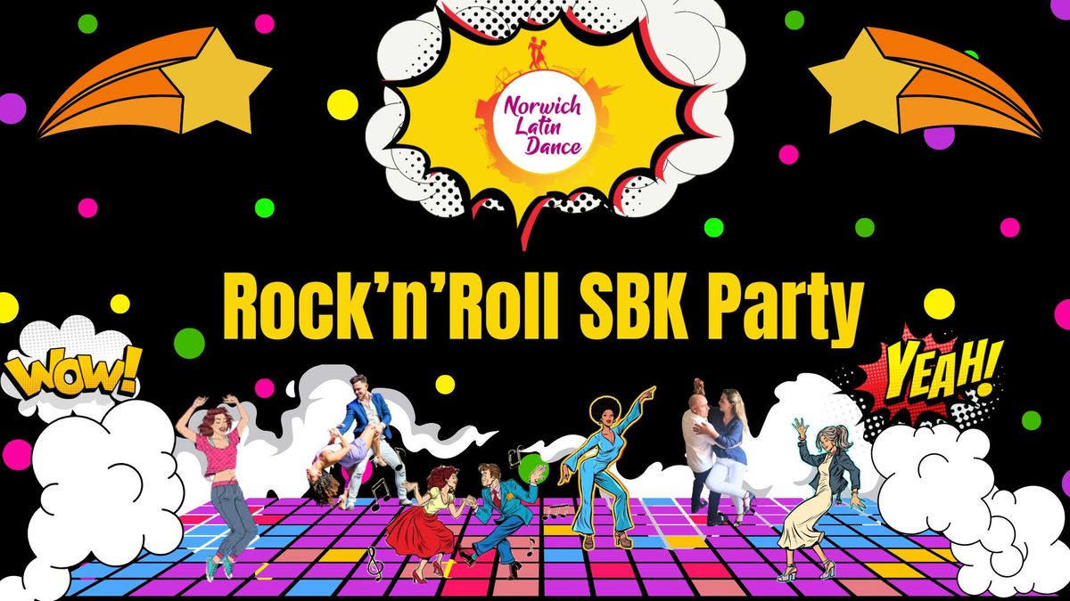 Rock'n'Roll themed SBK Social | Bachata, Kizomba, Salsa | Sunday 16th March | Karma Kafe, Norwich