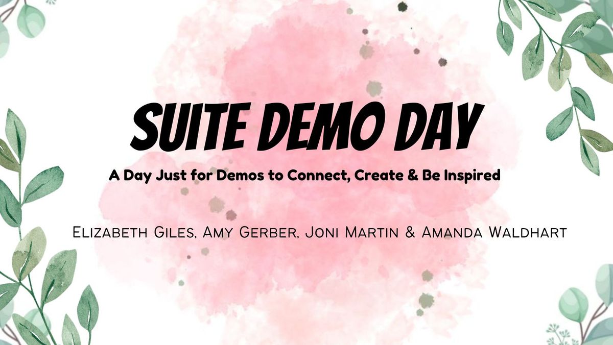 Suite Demo Day Event 2024