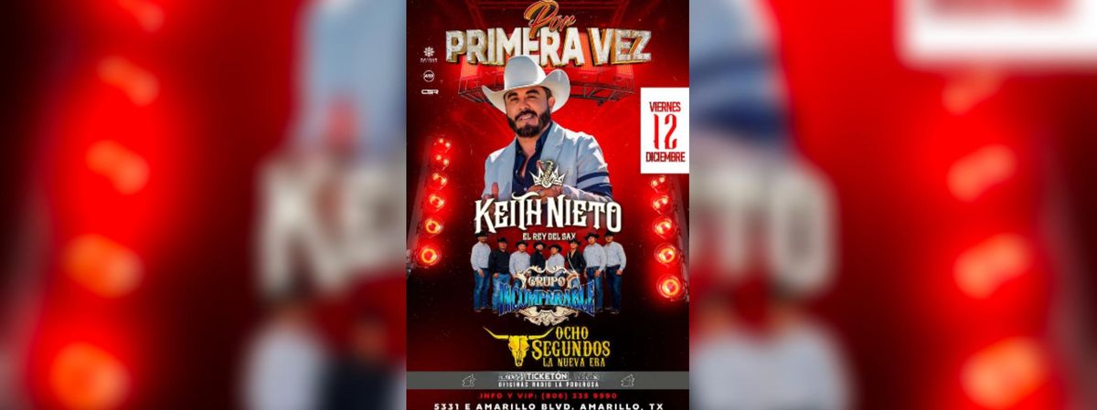 KEITH NIETO EL REY DEL SAX EN AMARILLO 