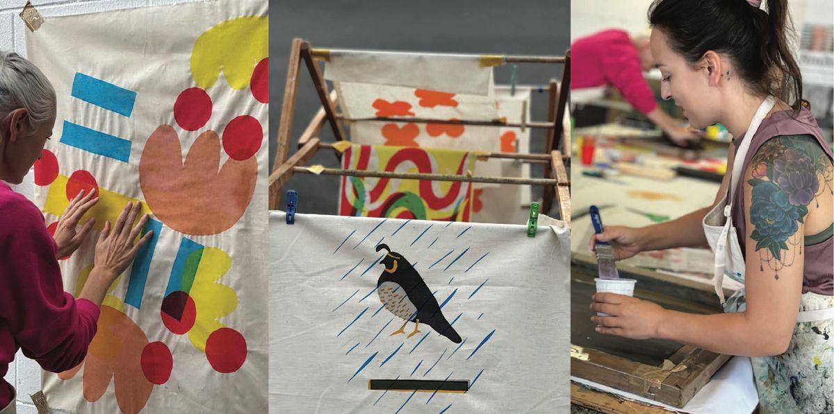 Screen Printing on Fabric for Beginners - 1 Day Workshop