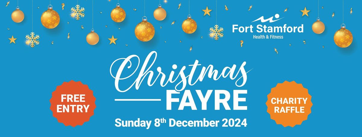 Fort Stamford's Christmas Fayre 2024