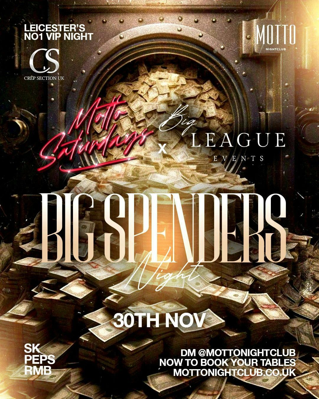 BIG LEAGUE X MOTTO SATURDAYS 