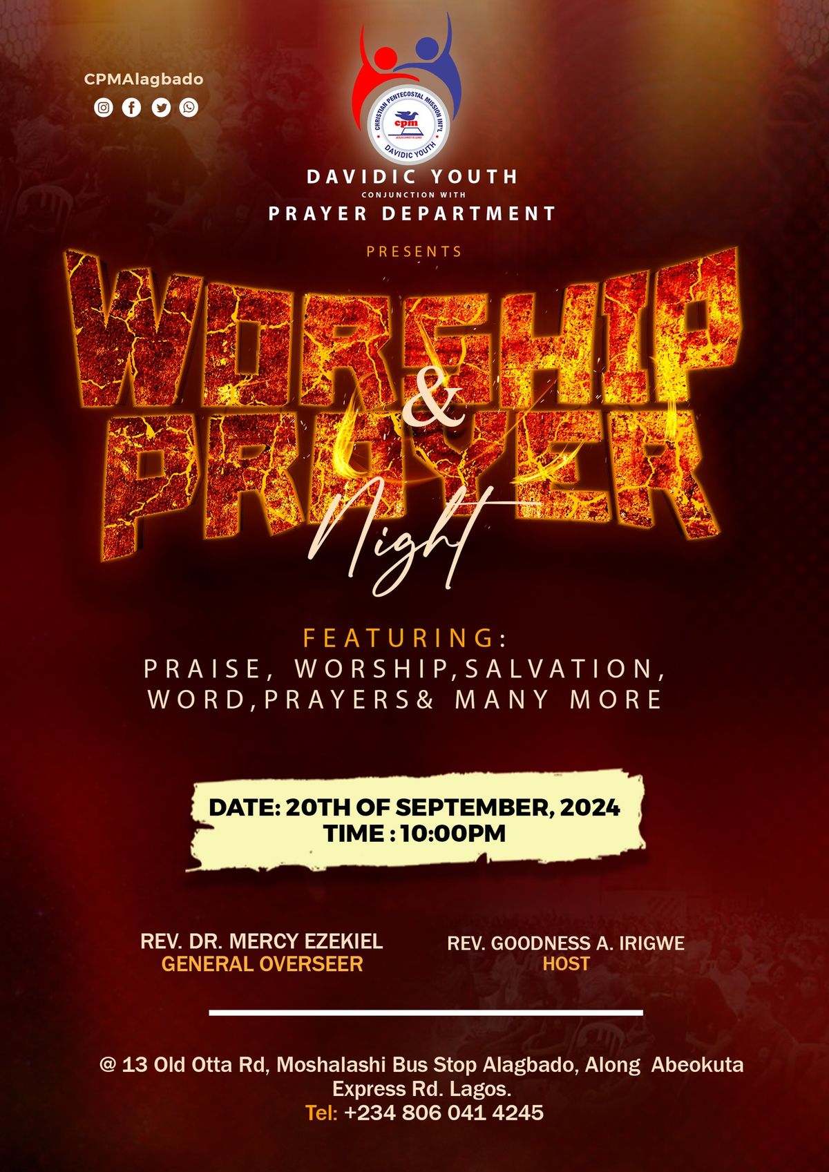 COME AND BE BLESSED!!!