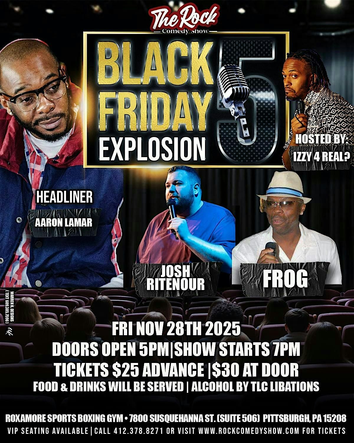 The Rock Comedy Show Black Friday Explosion 5