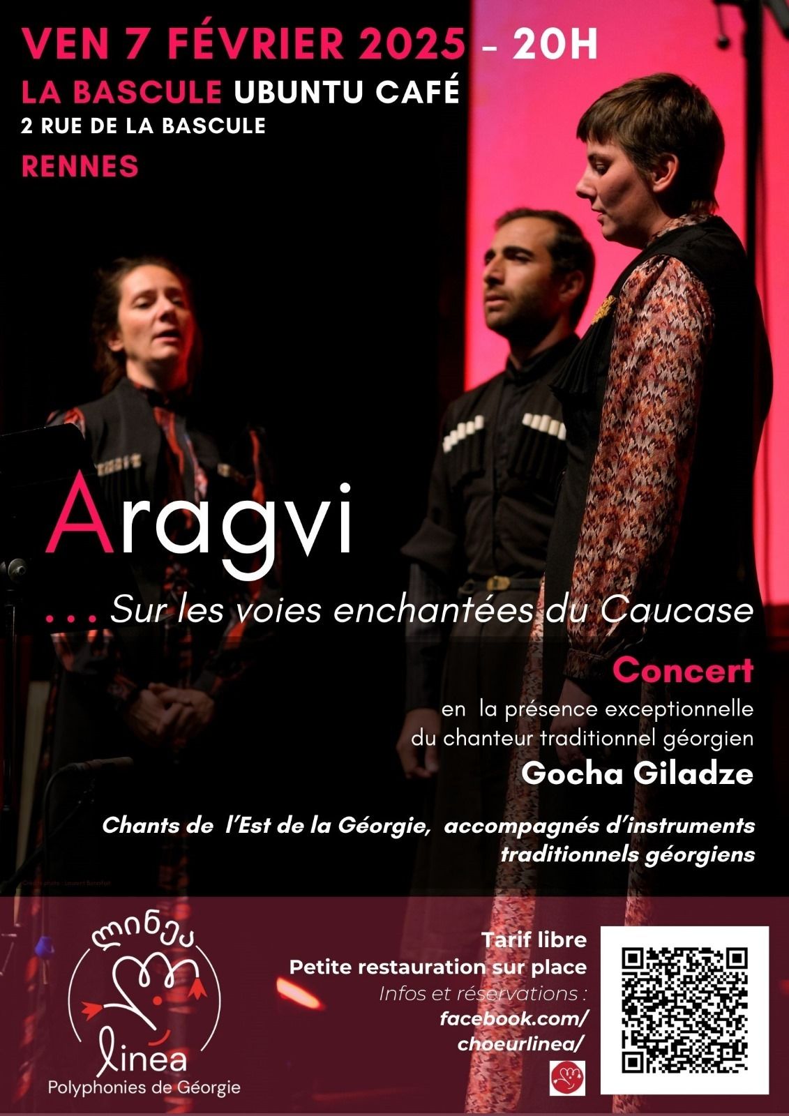 Concert Aragvi - Chants de l'est de la G\u00e9orgie