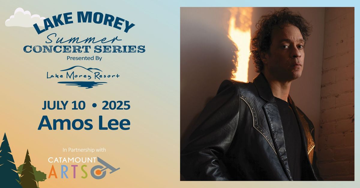 Summer Concert: Amos Lee at Lake Morey Resort - Fairlee, VT