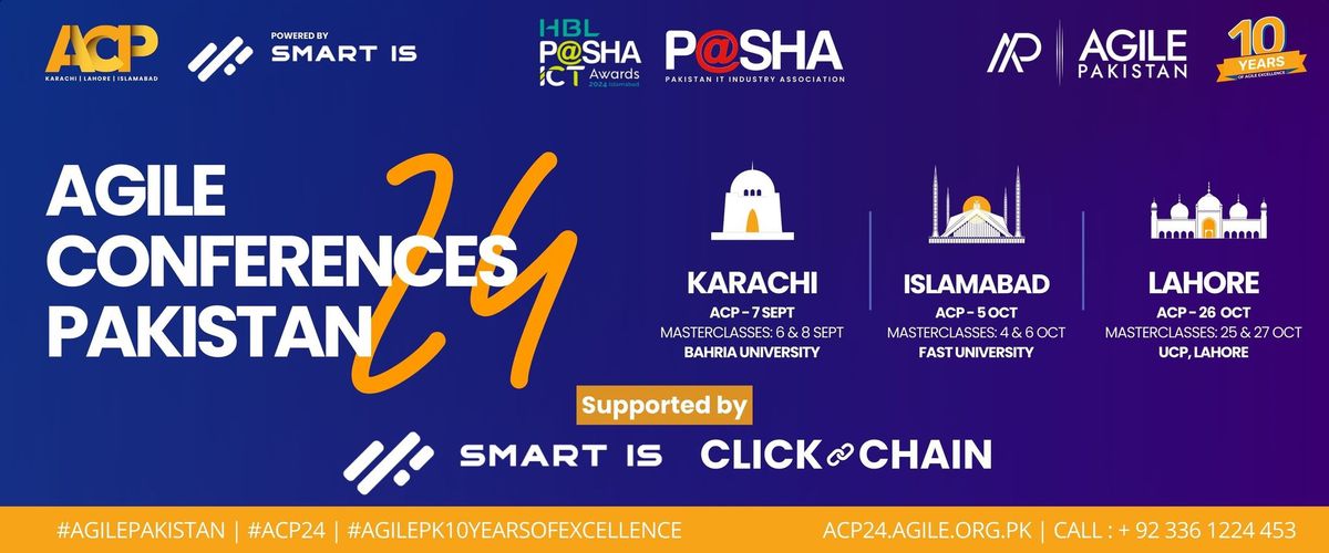 Agile Conferences Pakistan 2024