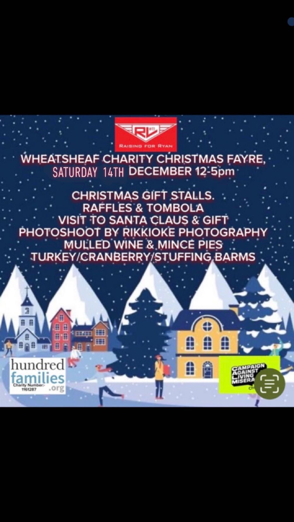 Raising for Ryan charity Christmas Fayre