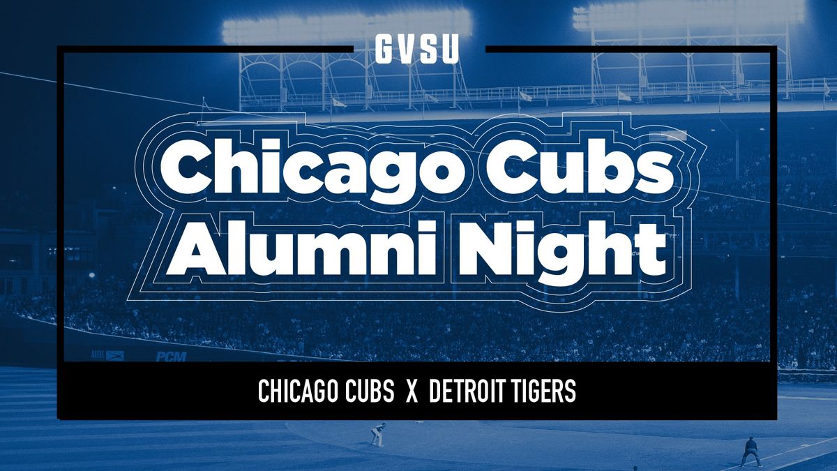 GVSU Chicago Cubs Alumni Night