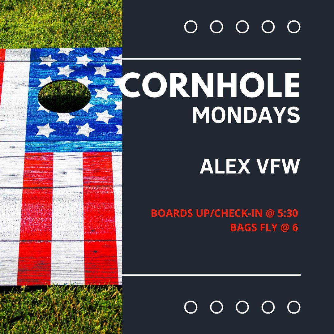 Monday Night Cornhole @ Alex VFW