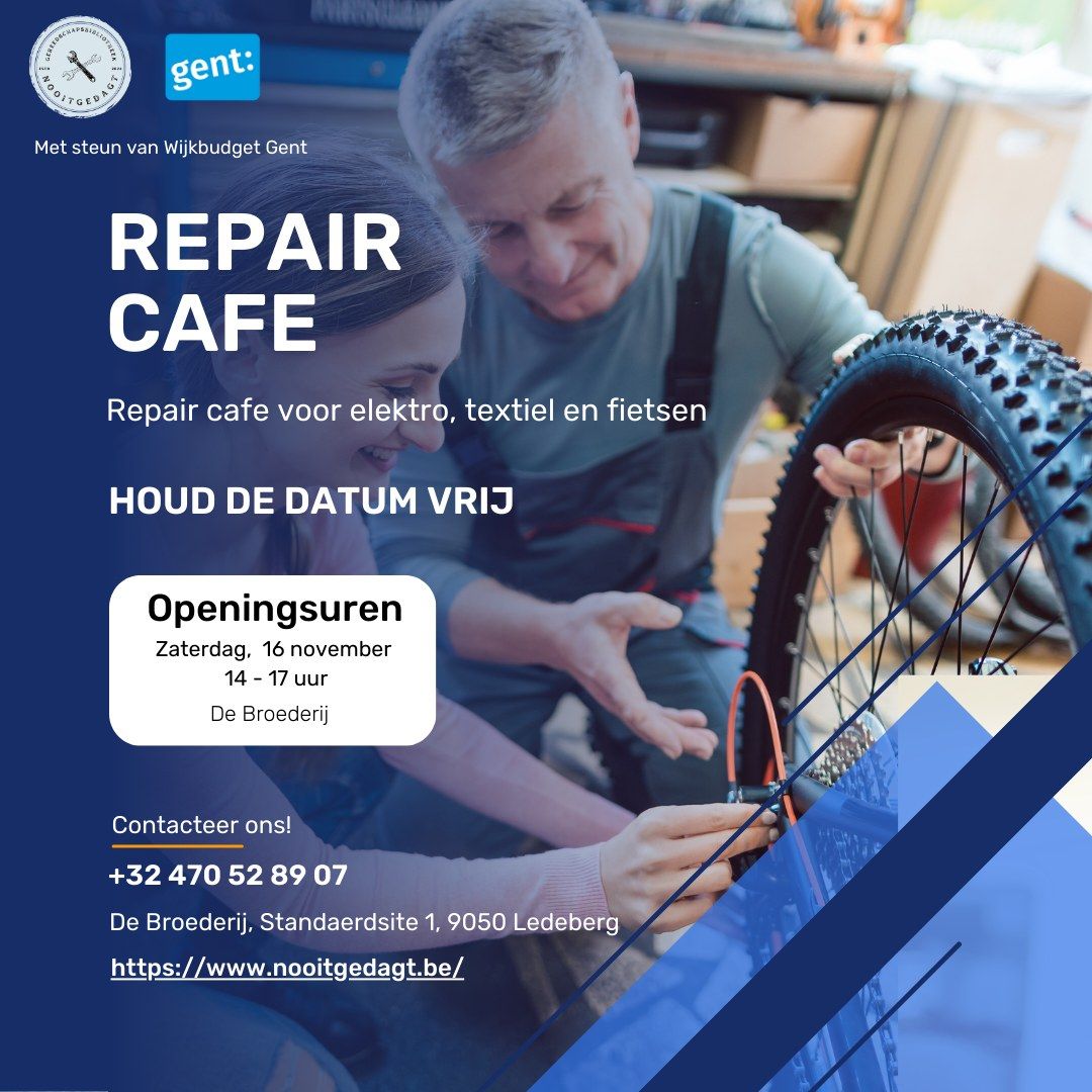 Repair Cafe in de Broederij