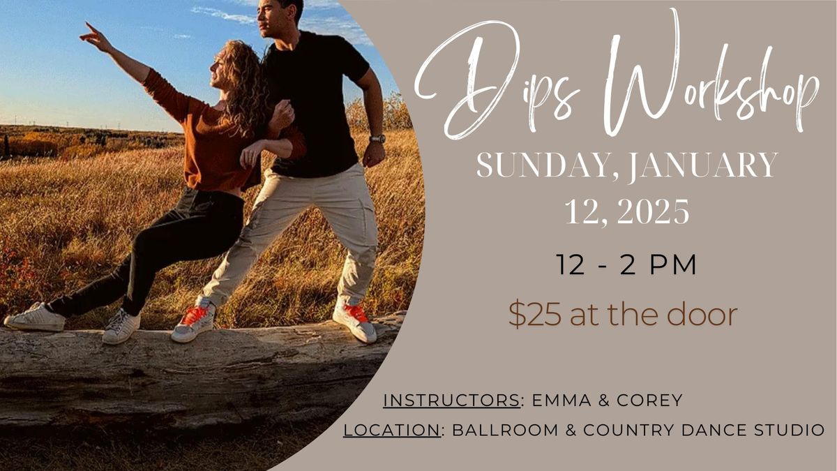 West Coast Swing Dips Workshop