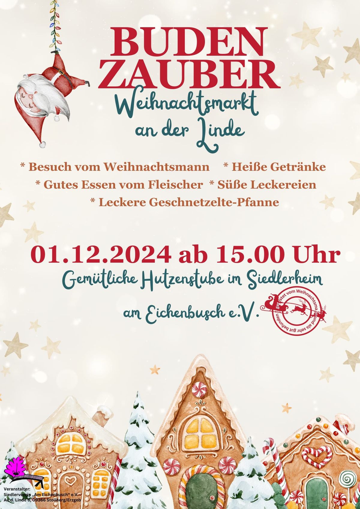 Budenzauber - Weihnachtsmarkt an der Linde