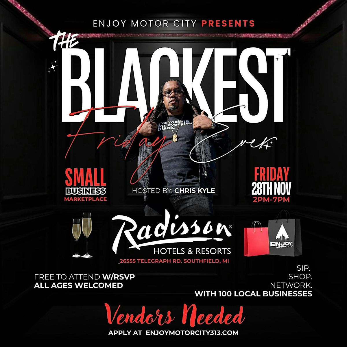 Enjoy Motor City presents: The Blackest Friday Ever! Holiday Marketplace