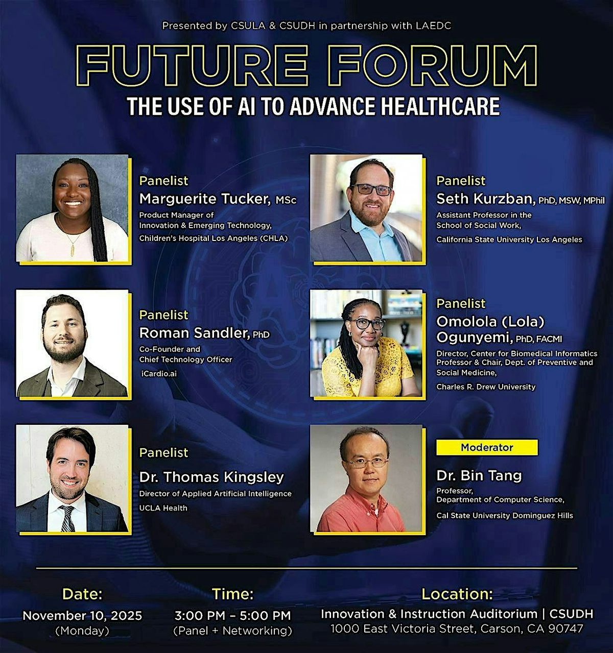Future Forum: The Use of AI to Advance Healthcare