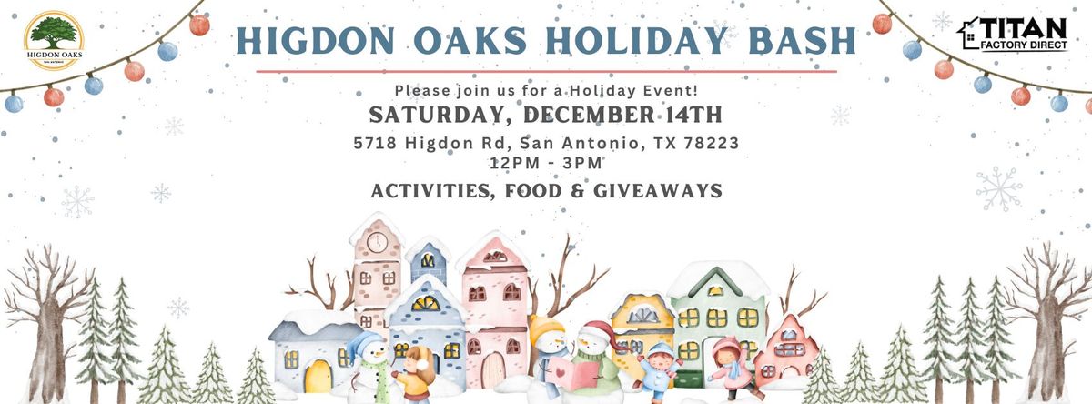 Higdon Oaks Holiday Bash