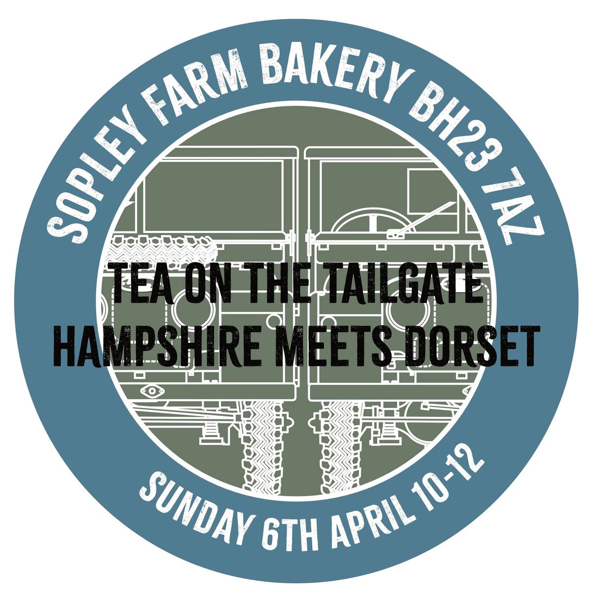 Tea on the tailgate Dorset meets Hampshire 