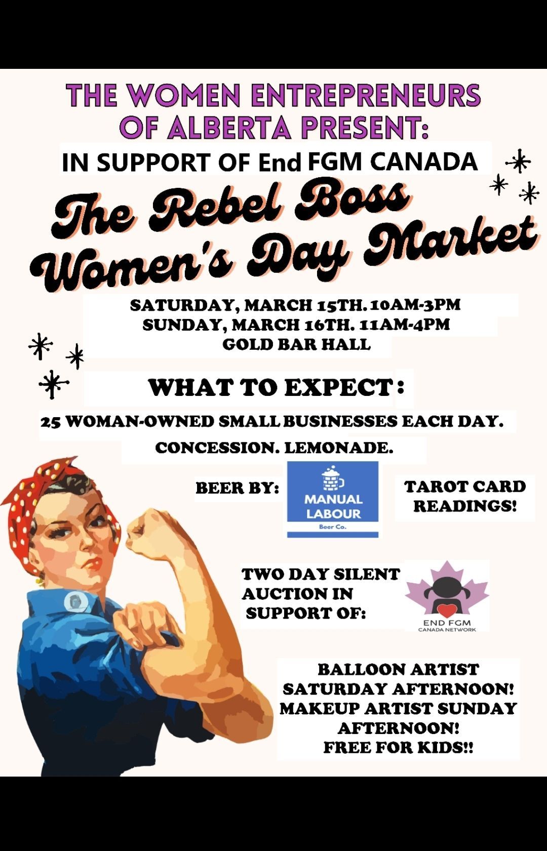 2025 Rebel Boss Women's Day Market