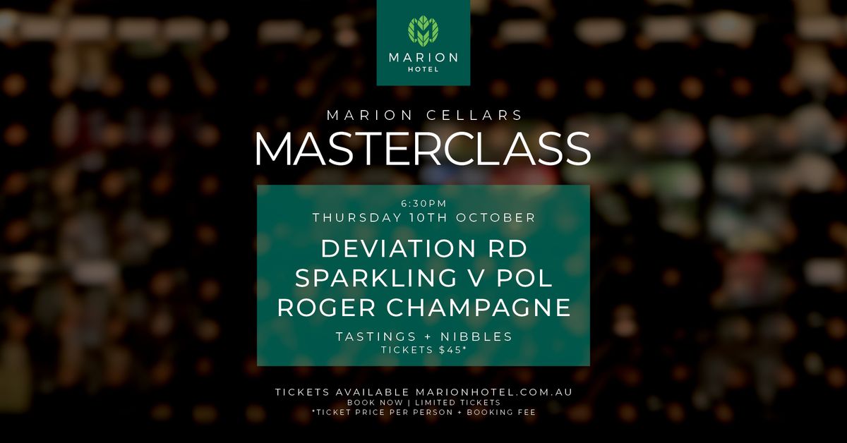 Marion Cellars I Deviation Rd V Pol Roger Champagne