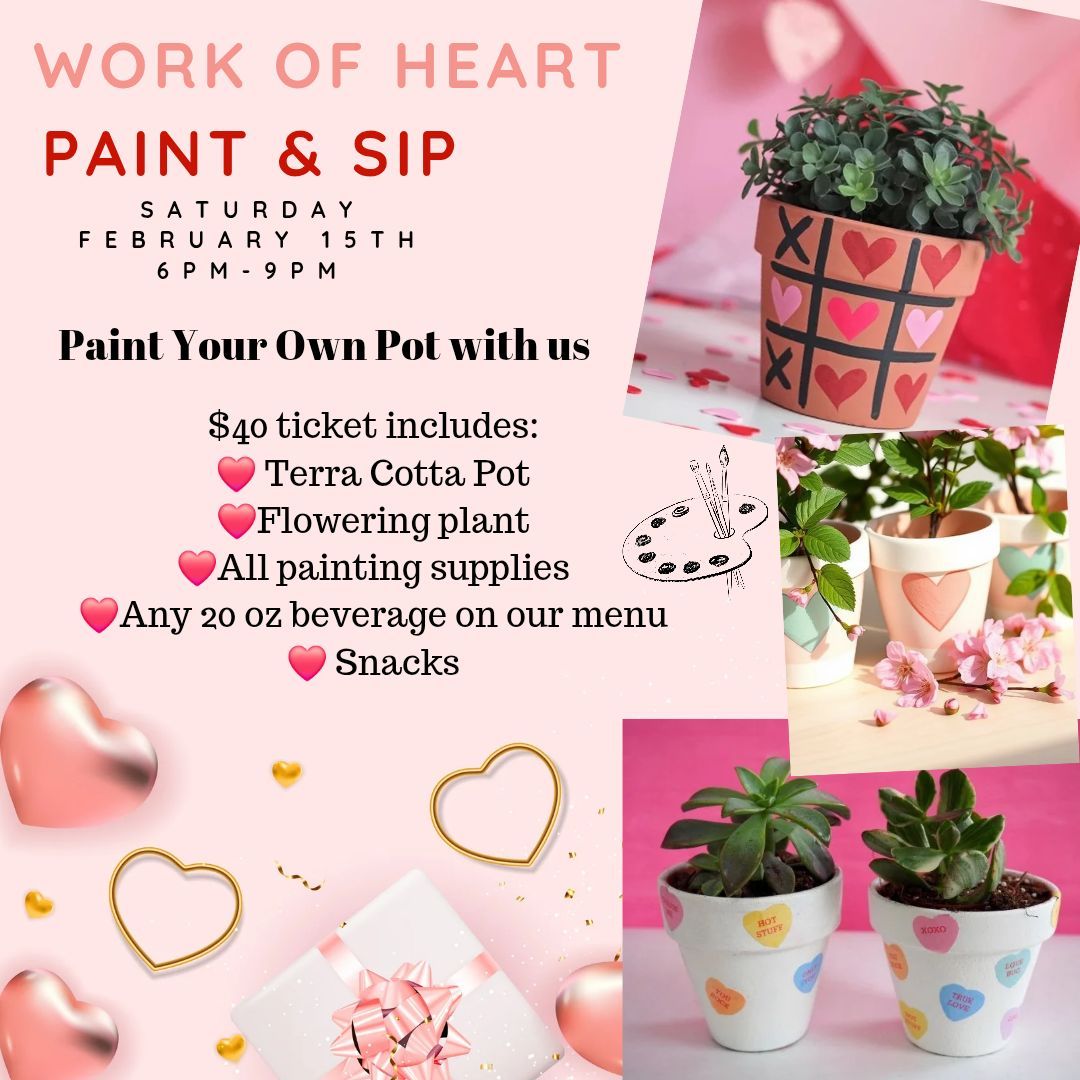 Valentine's Paint & Sip