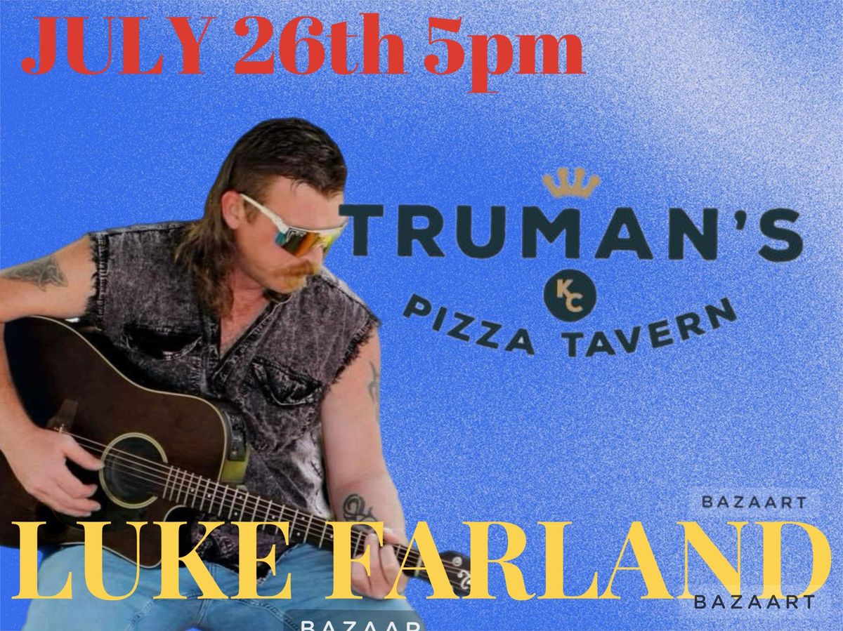 Luke Farland at Trumans Pizza Tavern