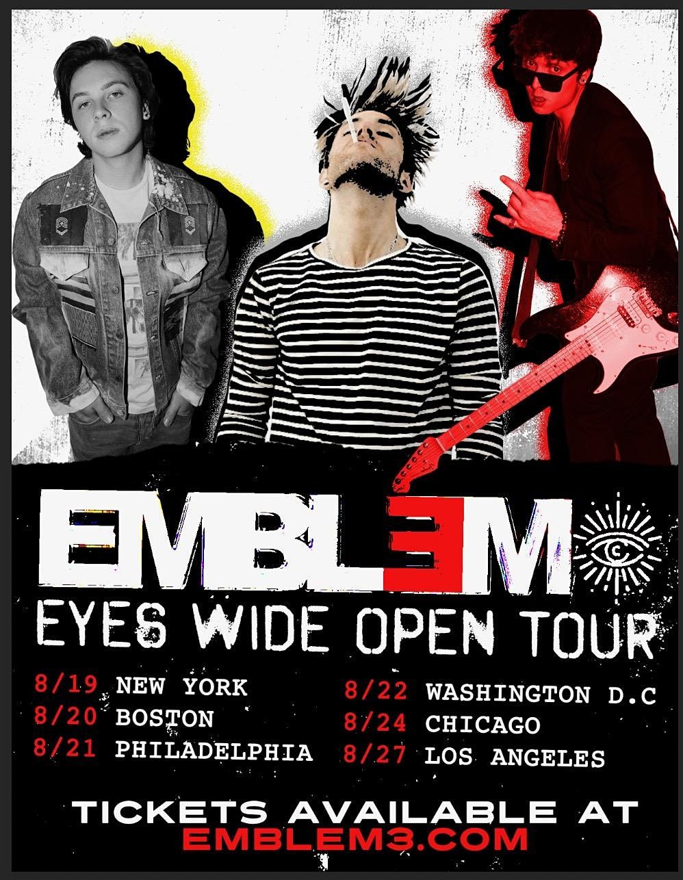 EMBLEM3 - Eyes Wide Open Tour - Washington, DC
