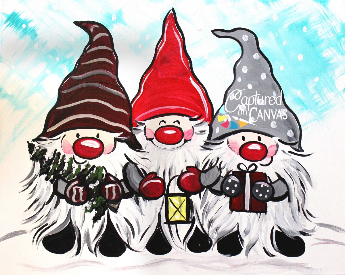 Christmas Gnomes Paint Party!