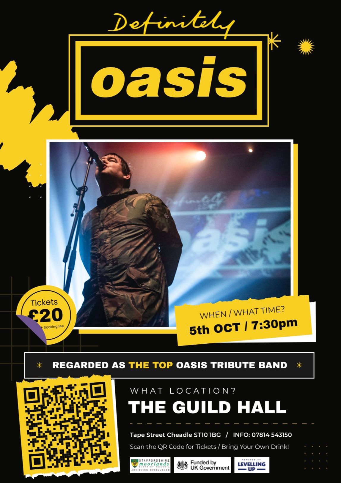 Definitely Oasis - The Guild Hall, Cheadle