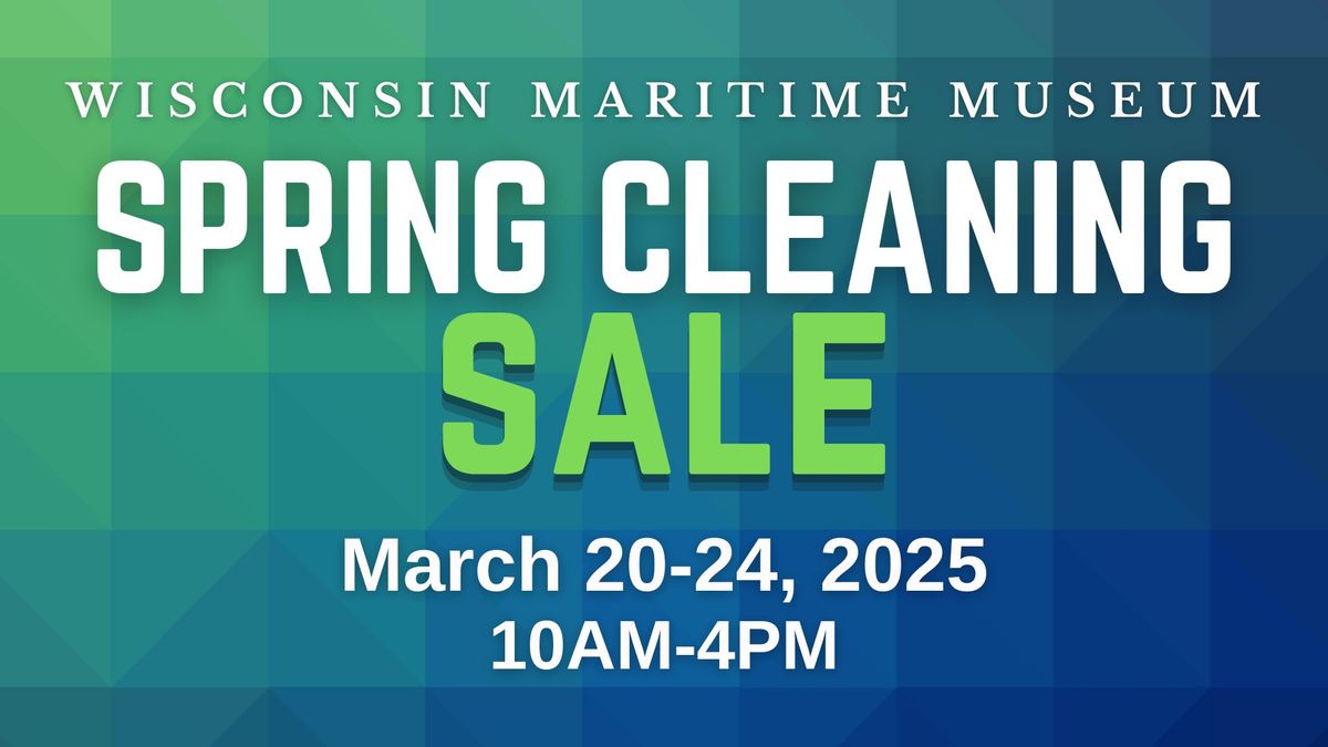 Museum Store Spring Cleaning Sale