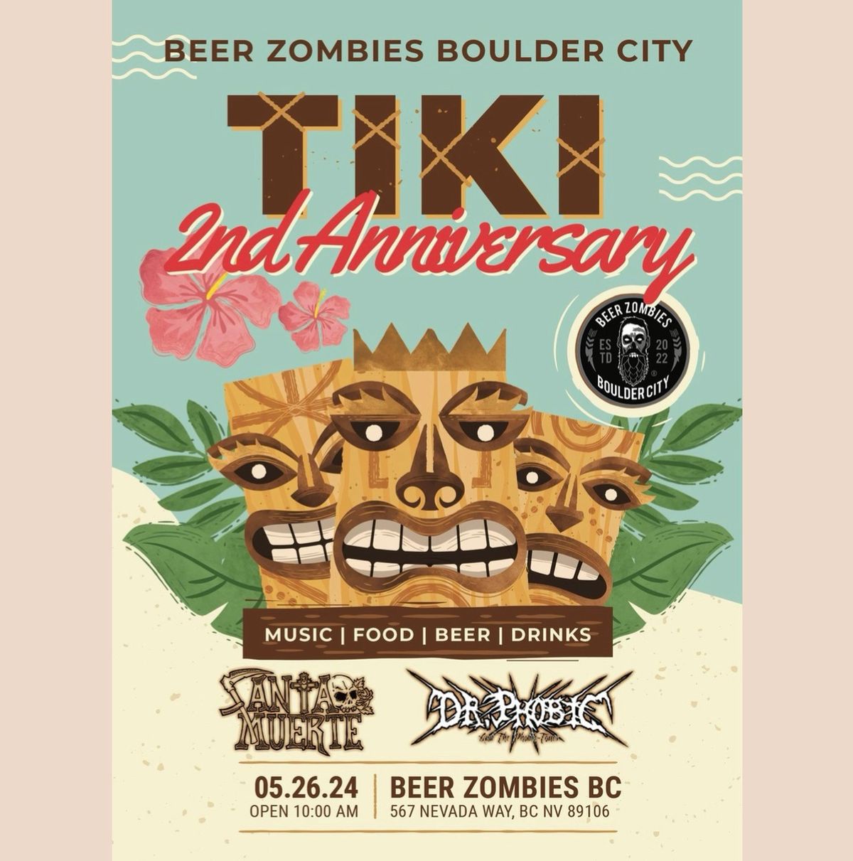 Beer Zombies Boulder City 2nd Anniversary 
