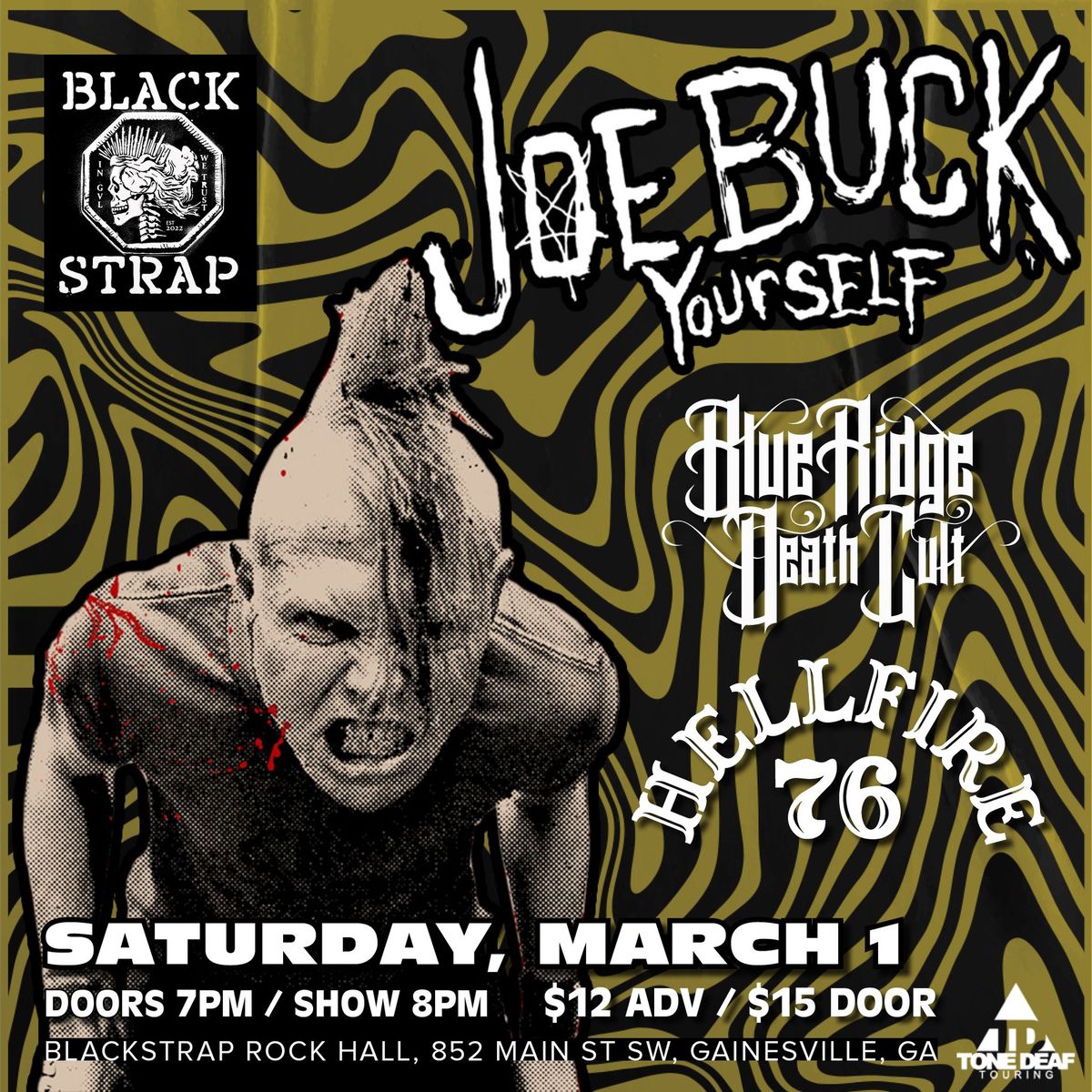 Blue Ridge Death Cult \/ Joe Buck Yourself \/ Hellfire 76