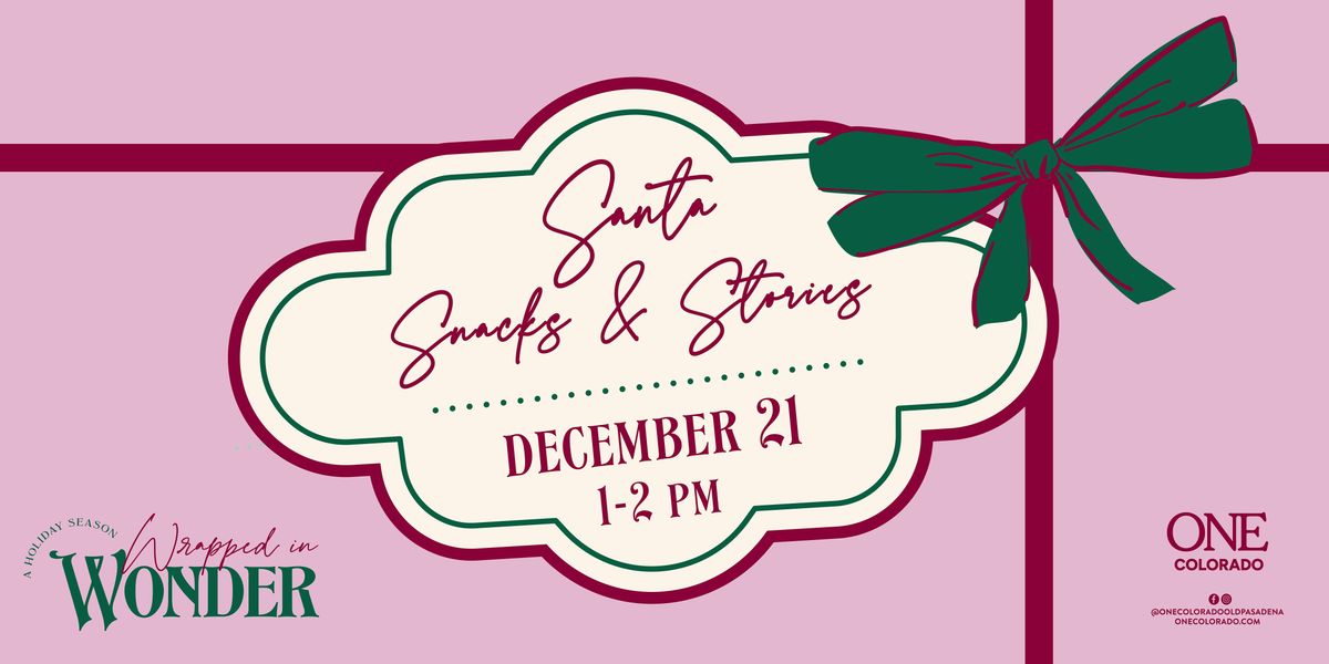 Santa Snacks & Stories