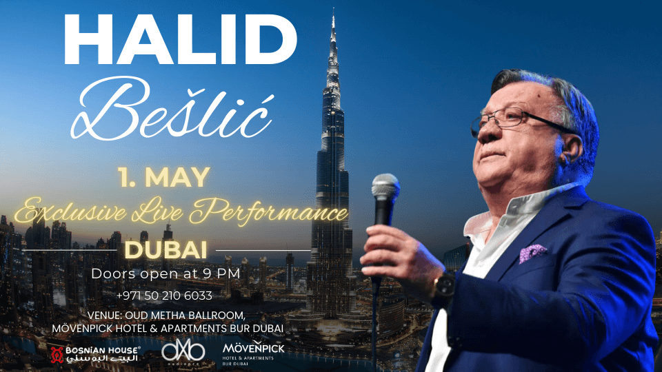 Halid Be\u0161li\u0107 - Exclusive live performance in Dubai