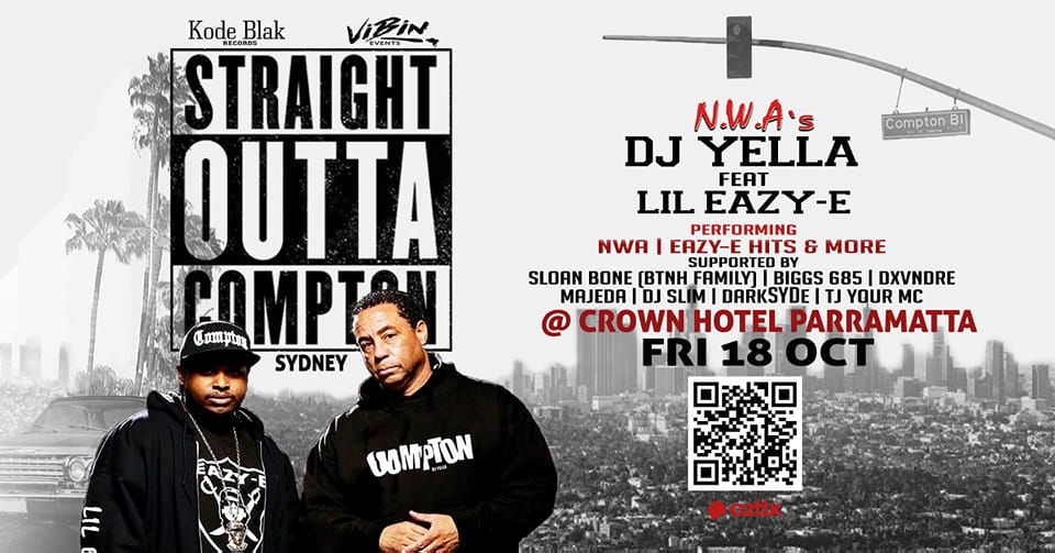 Straight Outta Compton Dj Yella & Lil Eazy E- Sydney