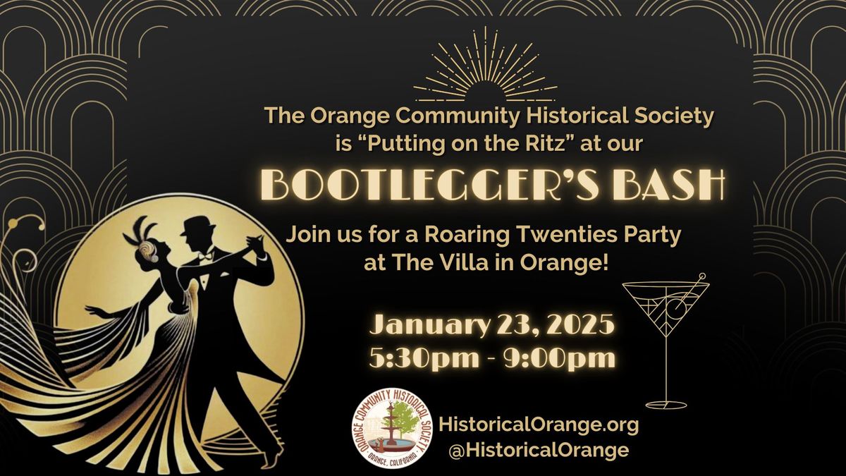 OCHS "Bootlegger's Bash" 2025 Annual Celebration