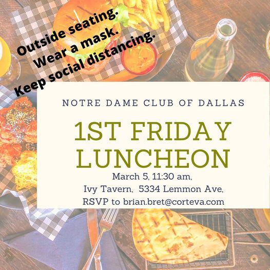 ND Club of Dallas First Friday Luncheon