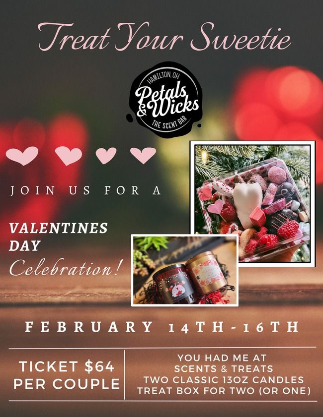 Treat Your Sweetie - Candles & Charcuterie Treat Box 